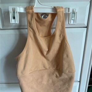 Free people orange tank top